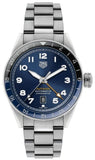Buy Shop Tag Heuer Autavia Cosc GMT Automatic Blue Dial Silver Steel Strap Watch for Men - WBE511A.BA0650 USA Online