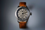 Buy Shop Tag Heuer Autavia Isograph Grey Dial Calfskin Brown Leather Strap Watch for Men - WBE5111.FC8267 USA Online