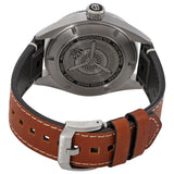 Buy Shop Tag Heuer Autavia Isograph Grey Dial Calfskin Brown Leather Strap Watch for Men - WBE5111.FC8267 USA Online