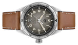 Buy Shop Tag Heuer Autavia Isograph Grey Dial Calfskin Brown Leather Strap Watch for Men - WBE5111.FC8267 USA Online