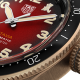 Buy Shop Tag Heuer Autavia Maroon Dial Watch for Men - WBE5193.FC8300 USA Online