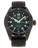 Buy Shop Tag Heuer Autavia Olive Green Dial Watch for Men - WBE5190.FC8268 USA Online