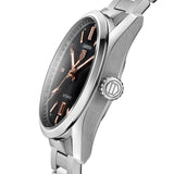 Buy Shop Tag Heuer Carrera Black Dial Silver Steel Strap Watch for Men - WBN2113.BA0639 USA Online