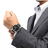 Buy Shop Tag Heuer Carrera Automatic 41mm Black Dial Black Leather Strap Watch for Men - WAR201A.FC6266 USA Online