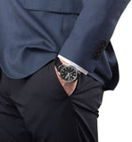 Buy Shop Tag Heuer Carrera Automatic 41mm Black Dial Black Leather Strap Watch for Men - WAR201A.FC6266 USA Online