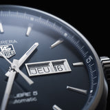 Buy Shop Tag Heuer Carrera Automatic Blue Dial Silver Steel Strap Watch for Men - WAR201E.BA0723 USA Online