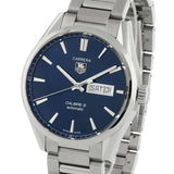 Buy Shop Tag Heuer Carrera Automatic Blue Dial Silver Steel Strap Watch for Men - WAR201E.BA0723 USA Online