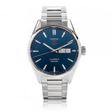 Buy Shop Tag Heuer Carrera Automatic Blue Dial Silver Steel Strap Watch for Men - WAR201E.BA0723 USA Online
