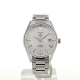 Buy Shop Tag Heuer Carrera Automatic Caliber 5 White Dial Silver Steel Strap Watch for Men - WAR211B.BA0782 USA Online