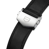 Buy Shop Tag Heuer Carrera Automatic Chronograph Black Dial Black Leather Strap Watch for Men - CBS2210.FC6534 USA Online