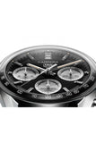 Buy Shop Tag Heuer Carrera Automatic Chronograph Black Dial Black Leather Strap Watch for Men - CBS2210.FC6534 USA Online