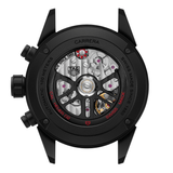 Buy Shop Tag Heuer Carrera Automatic Chronograph Black Dial Black Rubber Strap Watch for Men - CBG2A90.FT6173 USA Online