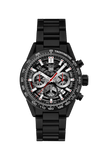 Buy Shop Tag Heuer Carrera Automatic Chronograph Black Dial Black Steel Strap Watch for Men - CBG2090.BH0661 USA Online