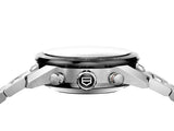 Buy Shop Tag Heuer Carrera Automatic Chronograph Black Dial Silver Steel Strap Watch for Men - CBM2110.BA0651 USA Online