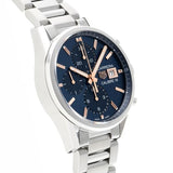 Buy Shop Tag Heuer Carrera Automatic Chronograph Blue Dial Silver Steel Strap Watch for Men - CBK2115.BA0715 USA Online