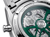 Buy Shop Tag Heuer Carrera Automatic Chronograph Limited Edition Green Dial Silver Steel Strap Watch for Men - CBN2014.EB0240 USA Online