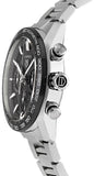 Buy Shop Tag Heuer Carrera Automatic Chronograph Black Dial Silver Steel Strap Watch for Men - CBN2A1B.BA0643 USA Online