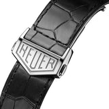 Buy Shop Tag Heuer Carrera Automatic Chronograph Red Dial Black Leather Strap Watch for Men - CBK221G.FC6479 USA Online