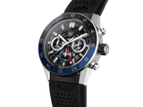Buy Shop Tag Heuer Carrera Automatic Chronograph Steel & Ceramic Black Dial Black Rubber Strap Watch for Men - CBG2A1Z.FT6157 USA Online