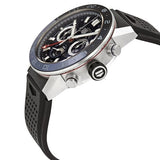 Buy Shop Tag Heuer Carrera Automatic Chronograph Steel & Ceramic Black Dial Black Rubber Strap Watch for Men - CBG2A1Z.FT6157 USA Online