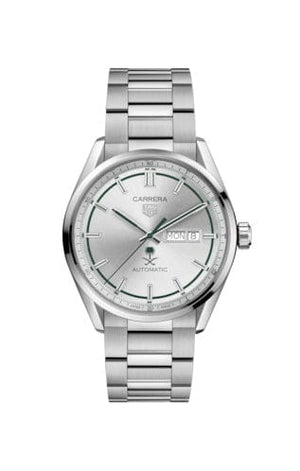 Buy Shop Tag Heuer Carrera Automatic Silver Dial Silver Steel Strap Watch for Men - WBN2015.EB0283 USA Online