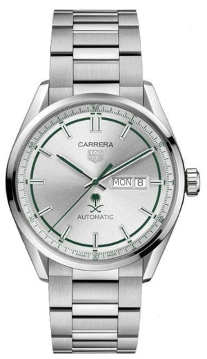 Buy Shop Tag Heuer Carrera Automatic Silver Dial Silver Steel Strap Watch for Men - WBN2015.EB0283 USA Online