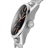 Buy Shop Tag Heuer Carrera Black Dial Silver Steel Strap Watch for Men - WBN2113.BA0639 USA Online