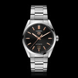 Buy Shop Tag Heuer Carrera Black Dial Silver Steel Strap Watch for Men - WBN2113.BA0639 USA Online