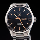 Buy Shop Tag Heuer Carrera Black Dial Watch for Men - WAR201C.BA0723 USA Online