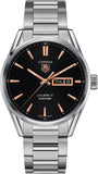 Buy Shop Tag Heuer Carrera Black Dial Watch for Men - WAR201C.BA0723 USA Online