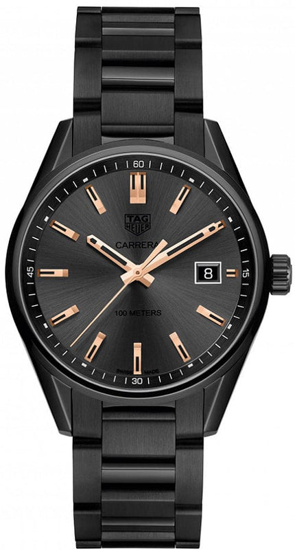 Buy Shop Tag Heuer Carrera Black Dial Watch for Women - WAR1113.BA0602 USA Online