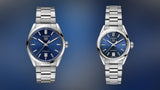 Buy Shop Tag Heuer Carrera Blue Dial Silver Steel Strap Watch for Women - WBN2411.BA0621 USA Online