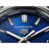 Buy Shop Tag Heuer Carrera Blue Dial Silver Steel Strap Watch for Women - WBN2411.BA0621 USA Online