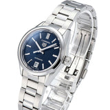 Buy Shop Tag Heuer Carrera Blue Dial Silver Steel Strap Watch for Women - WBN2411.BA0621 USA Online