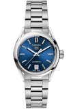 Buy Shop Tag Heuer Carrera Blue Dial Silver Steel Strap Watch for Women - WBN2411.BA0621 USA Online