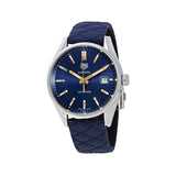 Buy Shop Tag Heuer Carrera Blue Dial Watch for Women - WAR1112.FC6391 USA Online