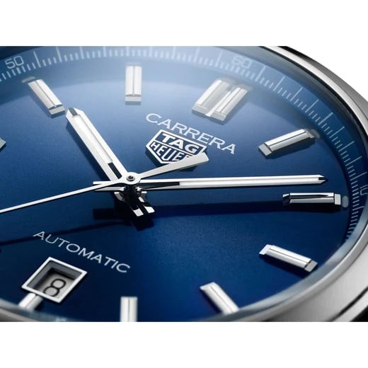Buy Shop Tag Heuer Carrera Blue Dial Silver Steel Strap Watch for Women - WBN2411.BA0621 USA Online