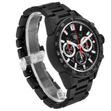 Buy Shop Tag Heuer Carrera Automatic Chronograph Black Dial Black Steel Strap Watch for Men - CBG2090.BH0661 USA Online
