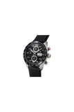 Buy Shop Tag Heuer Carrera Chronograph Black Dial Black Rubber Strap Watch for Men - CBN2A1AA.FT6228 USA Online