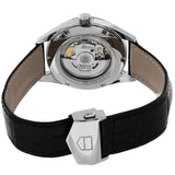 Buy Shop Tag Heuer Carrera Calibre 5 Automatic Black Dial Black Leather Strap Watch for Men - WAR201C.FC6266 USA Online