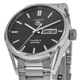 Buy Shop Tag Heuer Carrera Calibre 5 Automatic Black Dial Silver Steel Strap Watch for Men - WAR201A.BA0723 USA Online