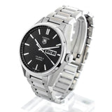 Buy Shop Tag Heuer Carrera Calibre 5 Automatic Black Dial Silver Steel Strap Watch for Men - WAR201A.BA0723 USA Online
