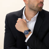 Buy Shop Tag Heuer Carrera Calibre 5 Automatic Blue Dial Blue Leather Strap Watch for Men - WAR201E.FC6292 USA Online