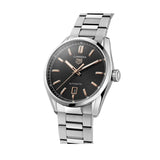 Buy Shop Tag Heuer Carrera Black Dial Silver Steel Strap Watch for Men - WBN2113.BA0639 USA Online