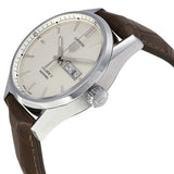 Buy Shop Tag Heuer Carrera Calibre 5 Automatic White Dial Brown Leather Strap Watch for Men - WAR201B.FC6291 USA Online
