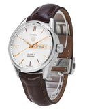 Buy Shop Tag Heuer Carrera Calibre 5 Automatic White Dial Brown Leather Strap Watch for Men - WAR201D.FC6291 USA Online