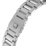 Buy Shop Tag Heuer Carrera Calibre 5 Automatic White Dial Silver Steel Strap Watch for Men - WAR201B.BA0723 USA Online