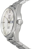 Buy Shop Tag Heuer Carrera Calibre 5 Automatic White Dial Silver Steel Strap Watch for Men - WAR201B.BA0723 USA Online