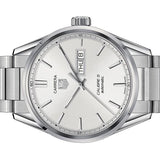 Buy Shop Tag Heuer Carrera Calibre 5 Automatic White Dial Silver Steel Strap Watch for Men - WAR201B.BA0723 USA Online