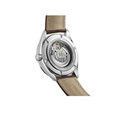 Buy Shop Tag Heuer Carrera Day Date Silver Dial Brown Leather Strap Watch for Men - WBN2011.FC6484 USA Online